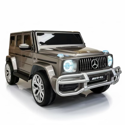 Mercedes G63 AMG | Elektro-Kinderauto 2-Personen - Schwarz