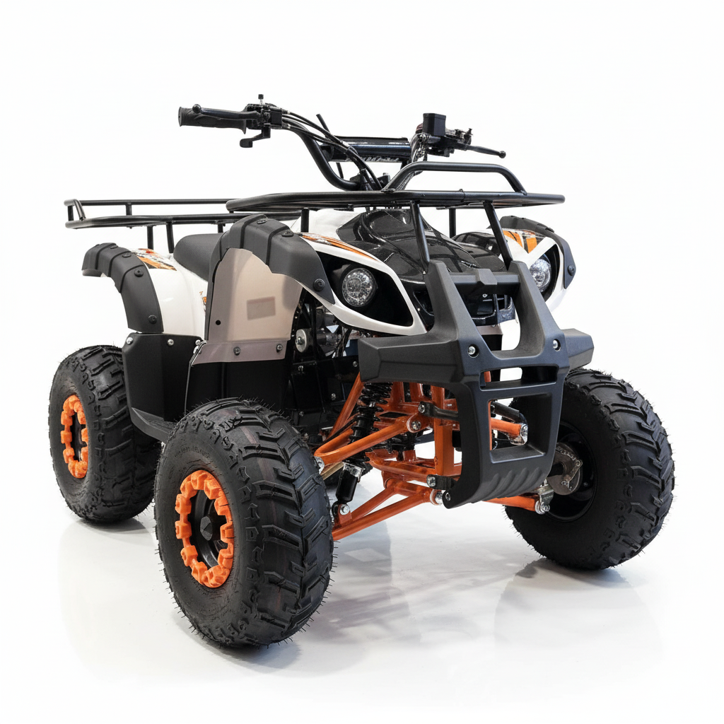 ATV Kinderquad Extreme Max 125cc Orange/Weiß