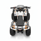ATV Kinderquad Extreme Max 125cc Orange/Weiß