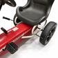 Abarth Go-Kart | Go-Kart mit Gummireifen - Rot