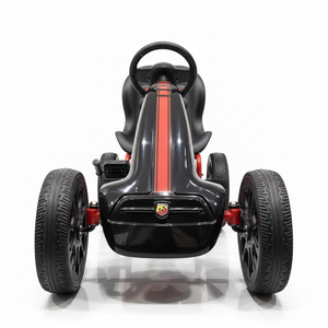 Abarth Go-Kart | Go-Kart mit Gummireifen - Schwarz