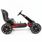 Abarth Go-Kart | Go-Kart mit Gummireifen - Schwarz