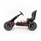 Abarth Go-Kart | Go-Kart mit Gummireifen - Schwarz