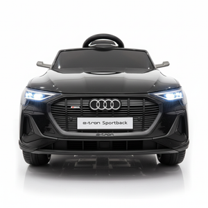 Audi E-Tron Sportback Schwarz mit MP4-Bildschirm