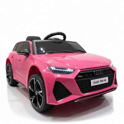 Audi RS6 | Elektrisches Kinderauto - Pink