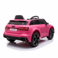 Audi RS6 | Elektrisches Kinderauto - Pink