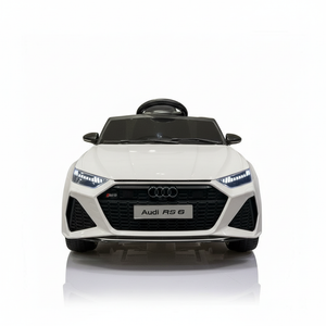 Audi RS6 | Elektrisches Kinderauto - Weiß