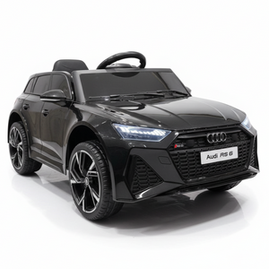 Audi RS6 | Elektrisches Kinderauto - Schwarz