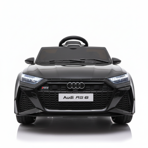 Audi RS6 | Elektrisches Kinderauto - Schwarz