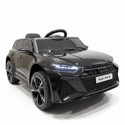 Audi RS6 | Elektrisches Kinderauto - Weiß
