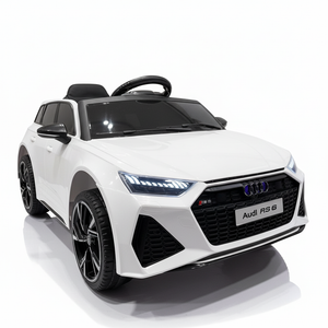 Audi RS6 | Elektrisches Kinderauto - Weiß