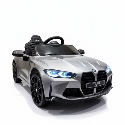 BMW M4 12V | Elektro-Kinderauto - Grau