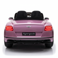 Bentley Continental GT | Elektrisches Kinderauto - Pink