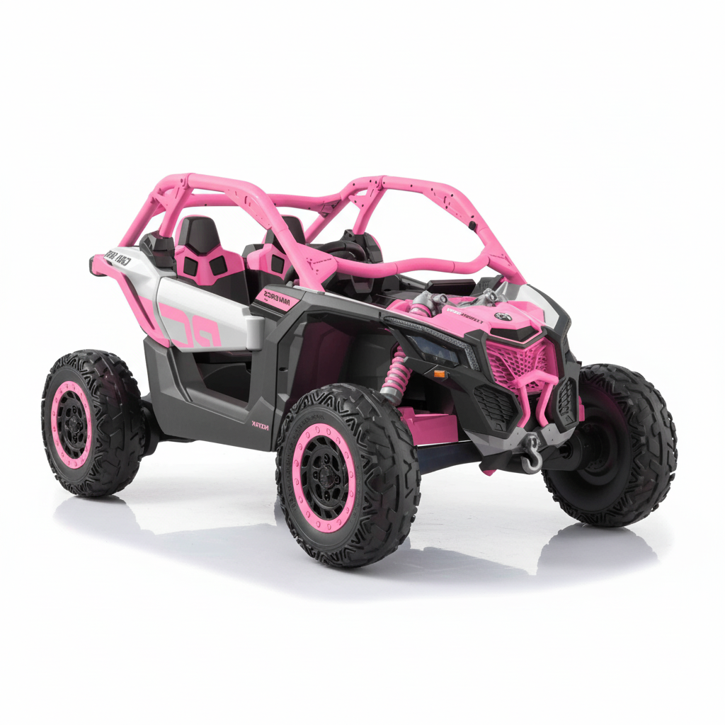 Can-Am Maverick | UTV Elektro-Buggy 24 V – 4x4 – Pink