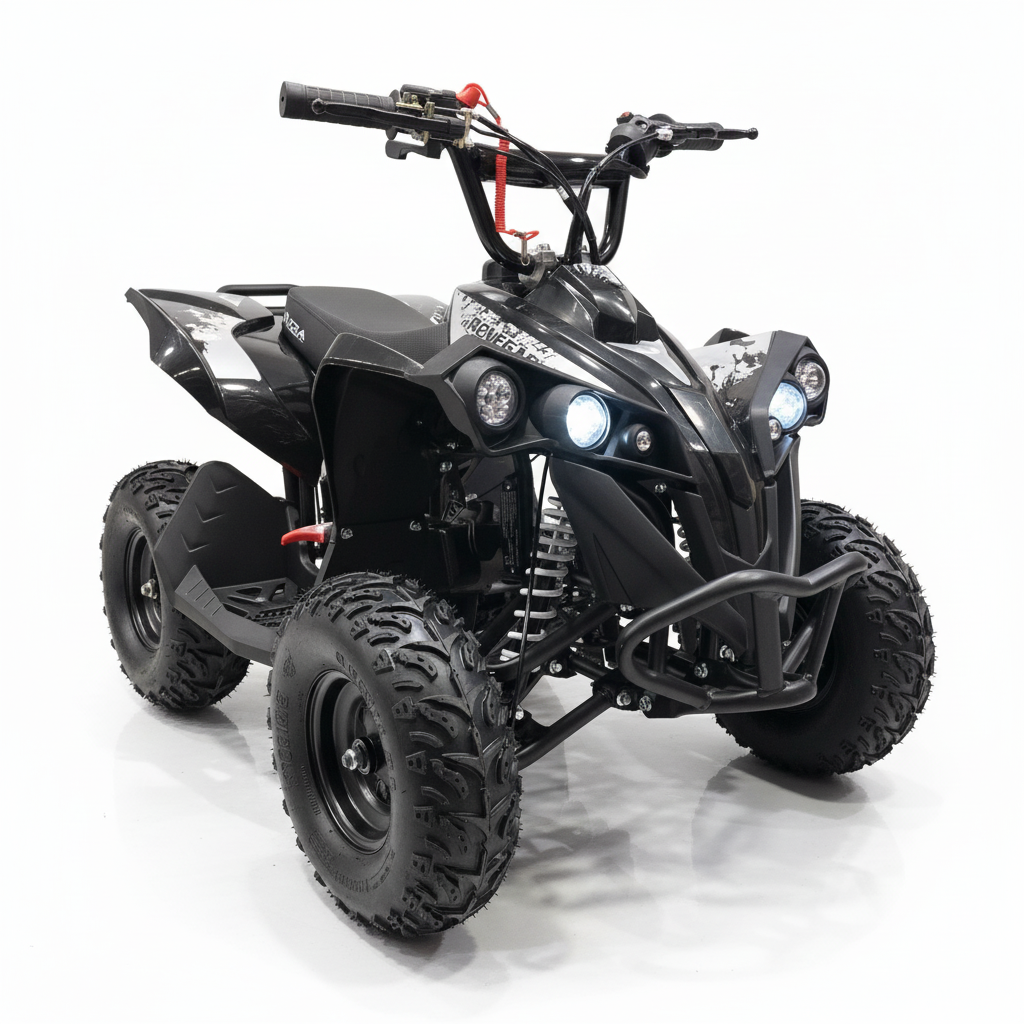 CarKiddo | ATV Kinderquad Infinity 49cc – Schwarz
