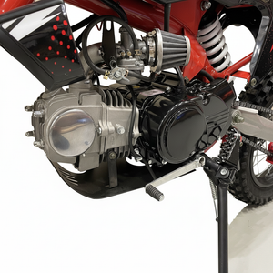 CarKiddo | Crosser 125cc PromaX 4-Takt - Rot | Max. 90 km/h