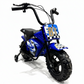 CarKiddo | Elektrisches Crossbike Monkey - Blau | Max. 16 km/h