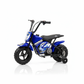 CarKiddo | Elektrisches Crossbike Monkey - Blau | Max. 16 km/h