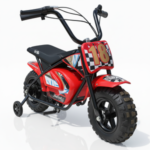 CarKiddo | Elektrisches Crossbike Monkey - Orange | Max. 16 km/h