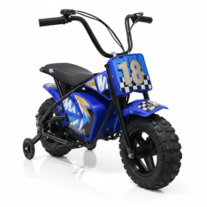 CarKiddo | Elektrisches Crossbike Monkey - Rot | Max. 16 km/h