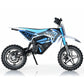 CarKiddo | Elektro-Kinder-Motocross 1000W Blau | Max. 30 km/h