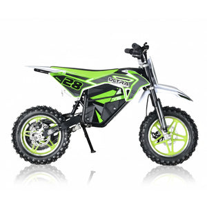 CarKiddo | Elektrisches Kinder-Motocross 1000W Grün