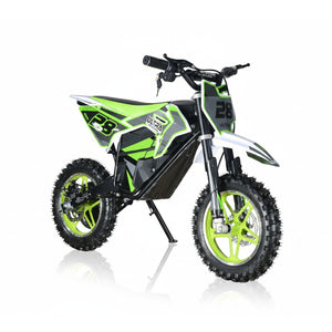 CarKiddo | Elektrisches Kinder-Motocross 1000W Grün