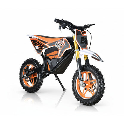 CarKiddo | Elektro-Kinder-Motocross 1000W Blau | Max. 30 km/h