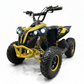 CarKiddo | Elektrisches Kinderquad 1000W Gelb