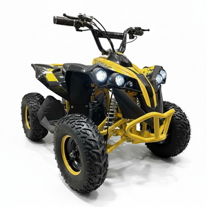 CarKiddo | Elektrisches Kinderquad 1000W Gelb