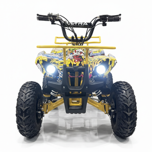 CarKiddo | Elektrisches Kinderquad 1000W Infinity - Gelb