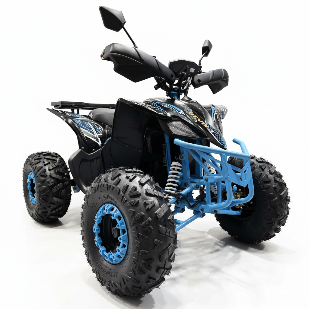 CarKiddo | Elektrisches Kinderquad 1500W - Blau
