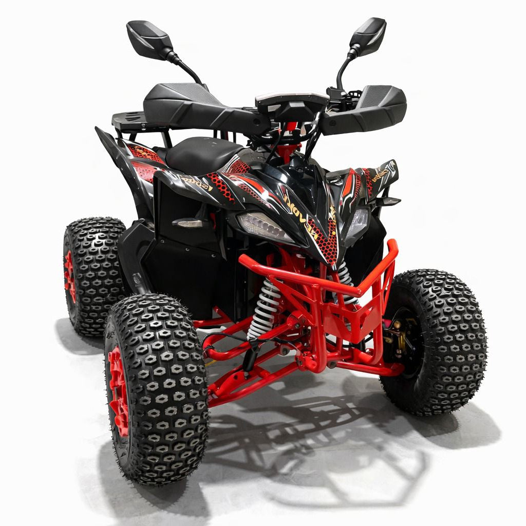 CarKiddo | Elektrisches Kinderquad 1500W - Rot