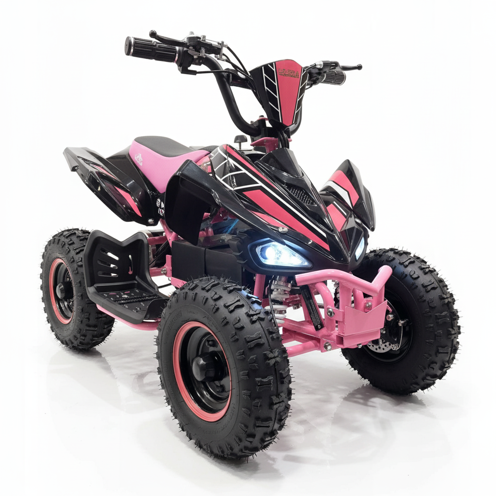 CarKiddo | Elektrisches Kinderquad EVO 1000W - Pink