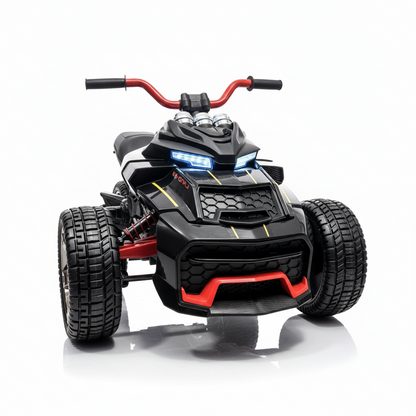 CarKiddo | Elektrisches Kinderdreirad 12V - Schwarz