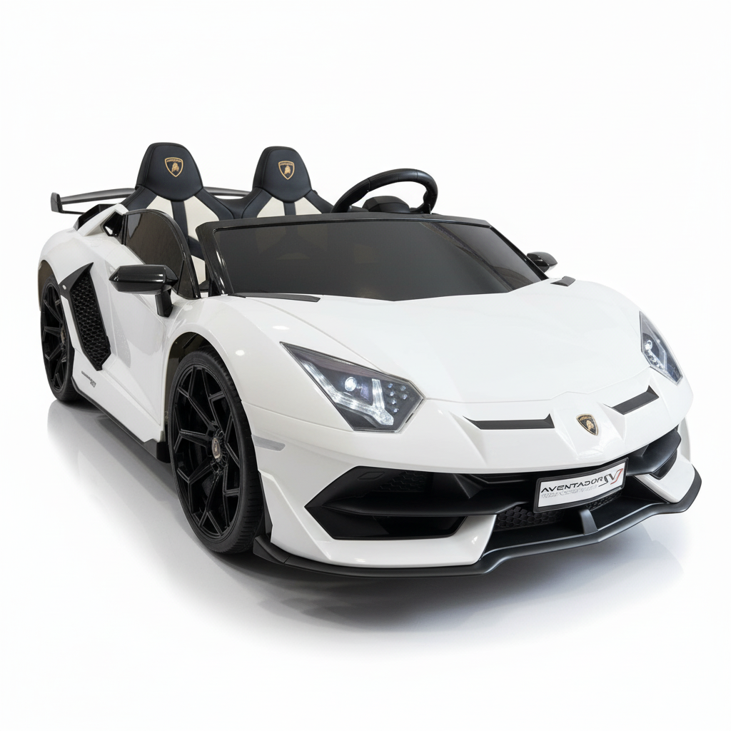 Lamborghini Aventador SVJ | 24V | 2-Personen-Weiß