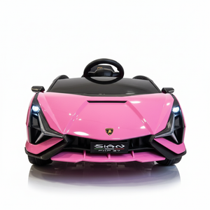 Lamborghini Sian | Elektrisches Kinderauto - Pink