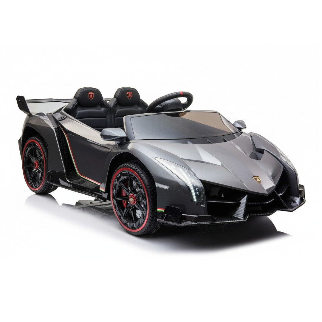 Lamborghini Veneno | 2-Personen-Kinderauto 4x4 – Grau