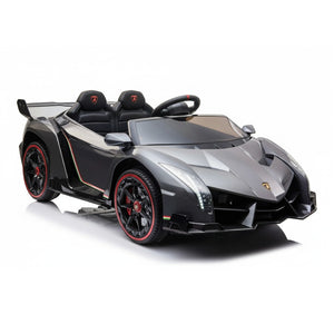 Lamborghini Veneno | 2-Personen-Kinderauto 4x4 – Grau