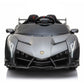 Lamborghini Veneno | 2-Personen-Kinderauto 4x4 – Grau