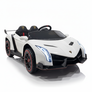 Lamborghini Veneno | 2-Personen-Kinderauto 4x4 - Weiß