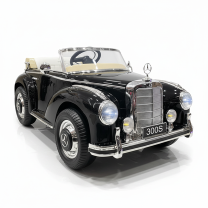 Mercedes-Benz 300S Elektro-Kinderauto Schwarz 