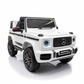 Mercedes G63 AMG 24V - XL | Elektro-Kinderauto - Weiß