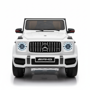 Mercedes G63 AMG 24V - XL | Elektro-Kinderauto - Weiß