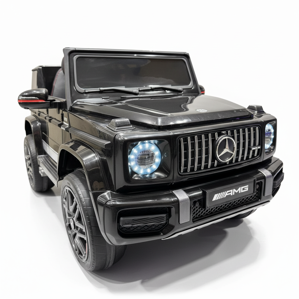 Mercedes G63 AMG 24V - XL | Elektro-Kinderauto - Schwarz