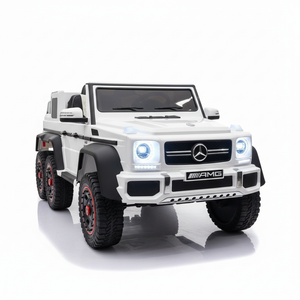 Mercedes G63 AMG 6x6 | Elektro Kinderauto 1-Sitzer - Weiß