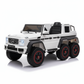 Mercedes G63 AMG 6x6 | Elektro Kinderauto 1-Sitzer - Weiß
