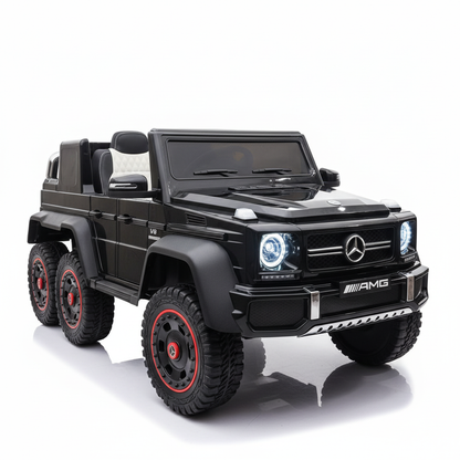 Mercedes G63 AMG 6x6 | Elektro Kinderauto 1-Sitzer - Weiß