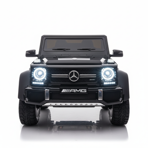Mercedes G63 AMG 6x6 | Elektro Kinderauto 1-Sitzer - Schwarz