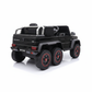 Mercedes G63 AMG 6x6 | Elektro Kinderauto 1-Sitzer - Schwarz